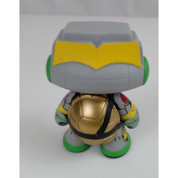 Kidrobot TMNT Series 2 Teenage Mutant Ninja Turtles Metal Head 3" Vinyl Fig - Picture 3 of 5